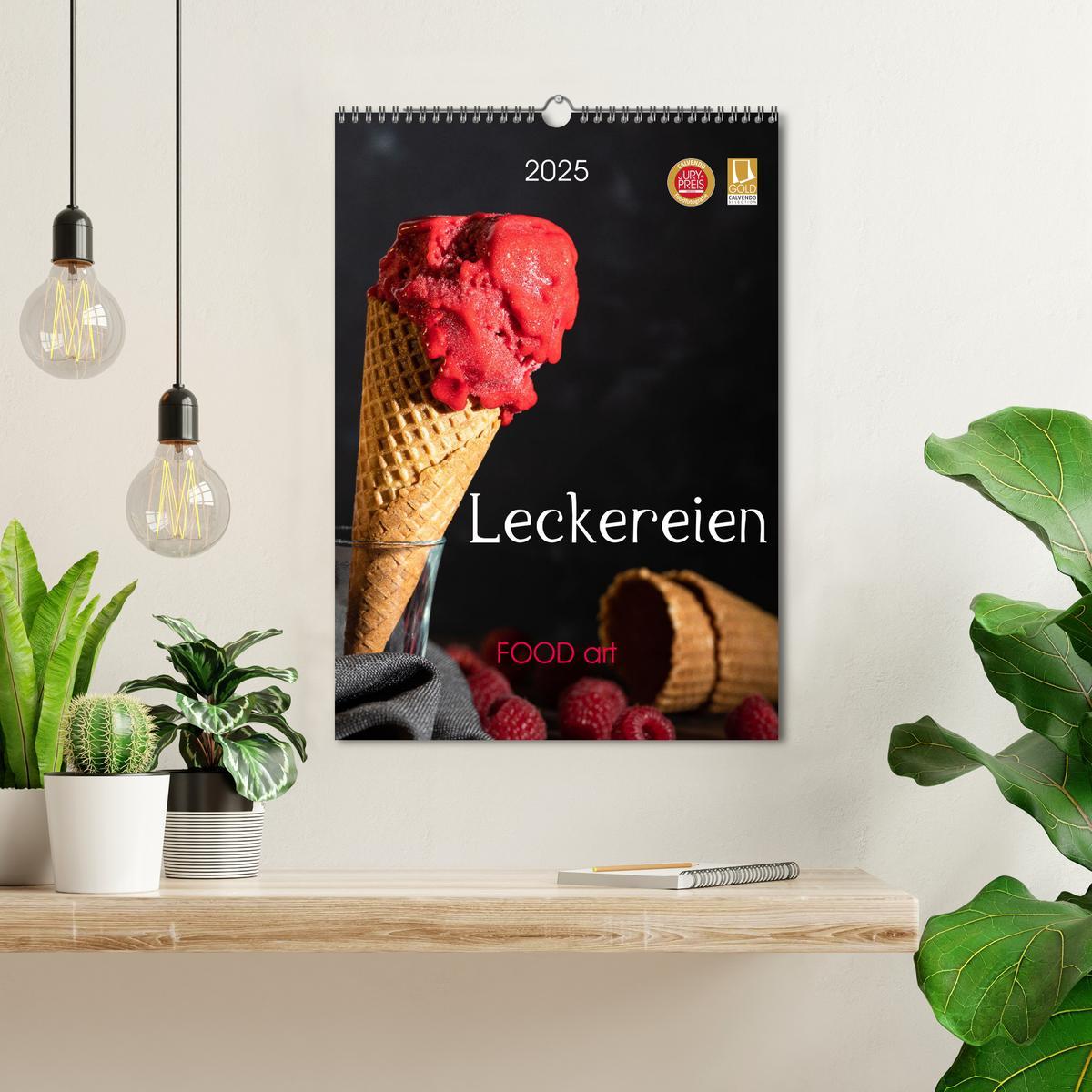 Bild: 9783435928545 | Leckereien - Food art (Wandkalender 2025 DIN A3 hoch), CALVENDO...