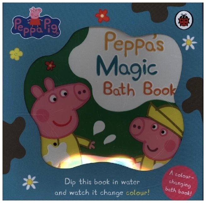 Cover: 9780241536520 | Peppa Pig: Peppa's Magic Bath Book | A Colour-Changing Book | Pig