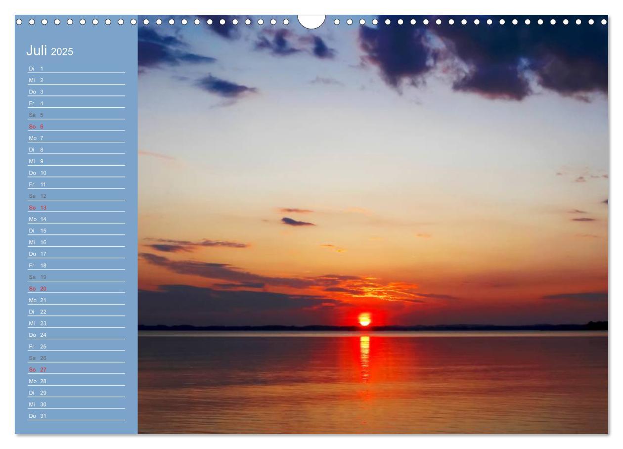 Bild: 9783435458547 | Am schönen Chiemsee (Wandkalender 2025 DIN A3 quer), CALVENDO...