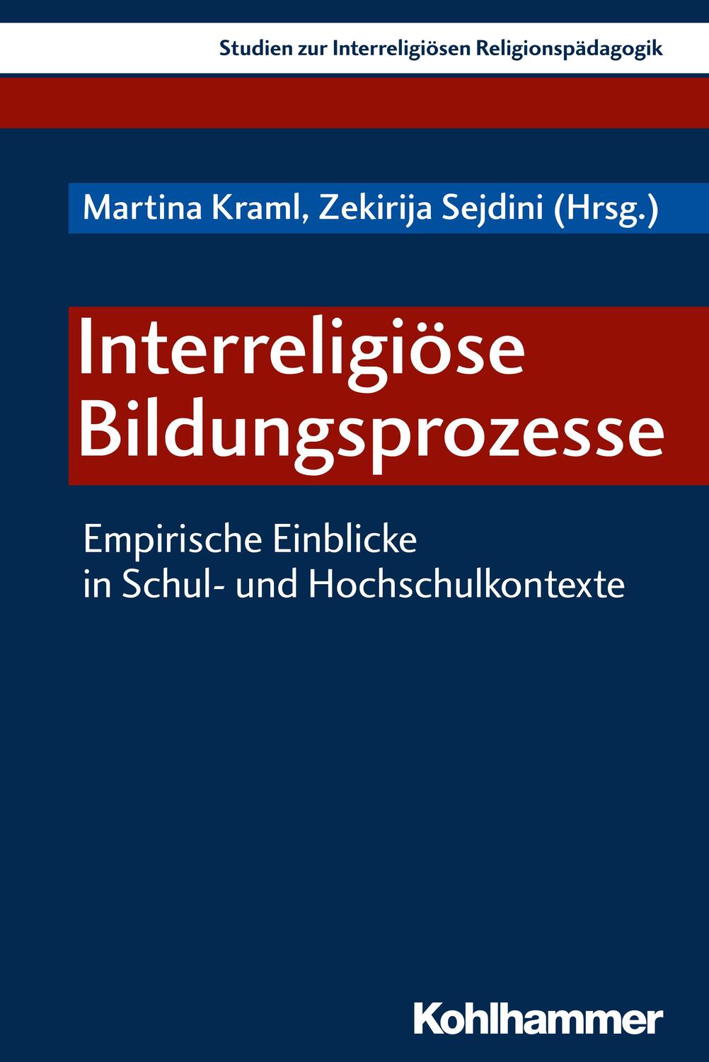 Cover: 9783170314900 | Interreligiöse Bildungsprozesse | Taschenbuch | 215 S. | Deutsch