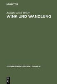 Cover: 9783484181403 | Wink und Wandlung | Annette Gerok-Reiter | Buch | ISSN | VI | Deutsch