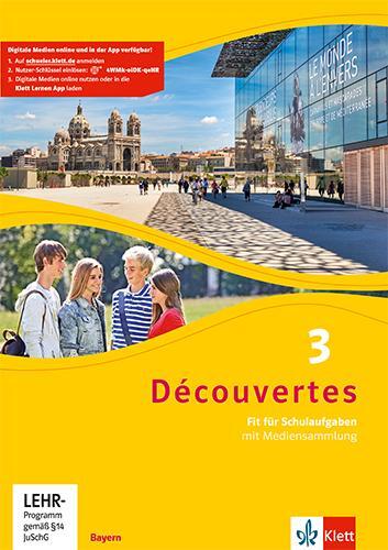 Cover: 9783126224369 | Découvertes 3. Ausgabe Bayern. Fit für Schulaufgaben. Arbeitsheft...