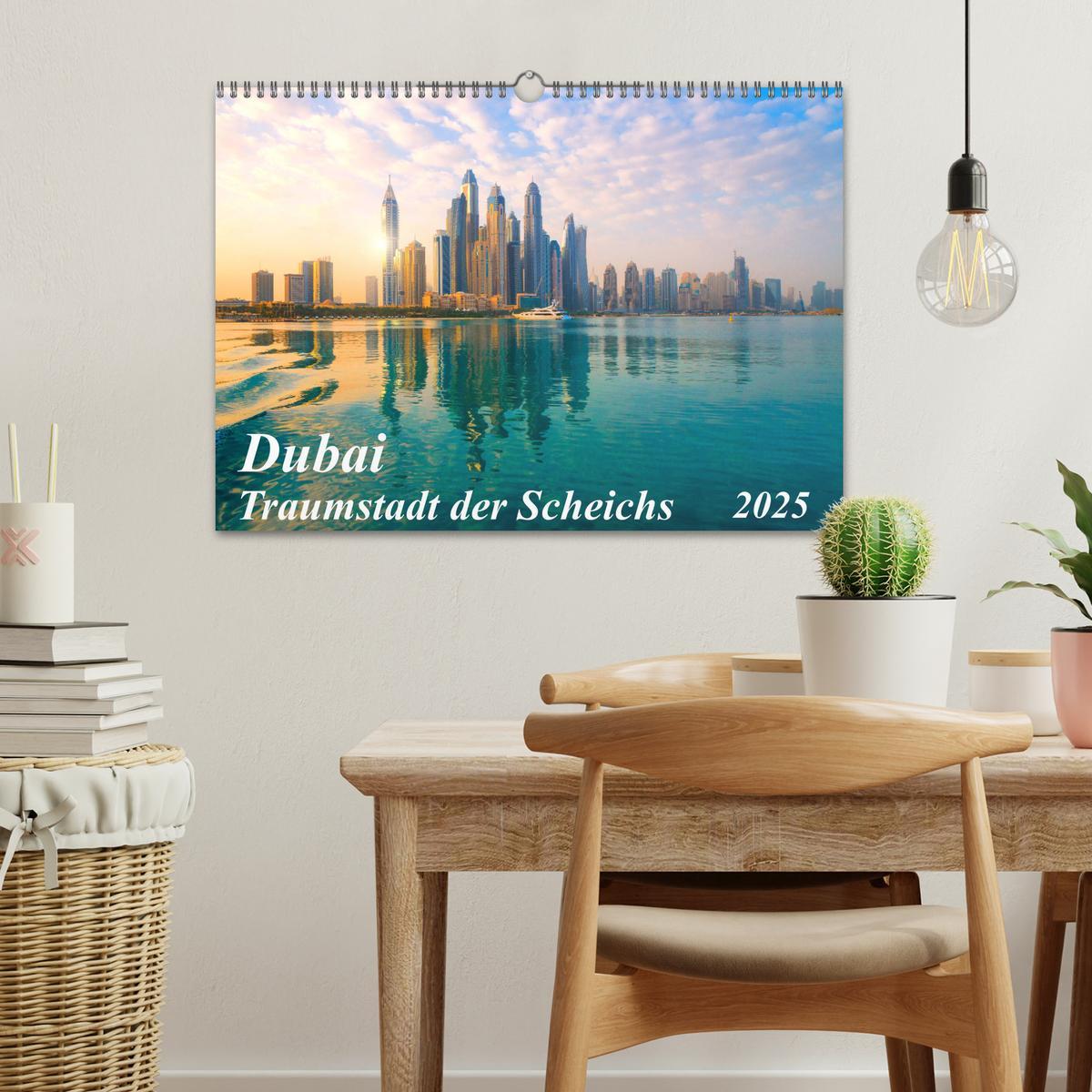 Bild: 9783435128044 | Dubai - Traumstadt der Scheichs (Wandkalender 2025 DIN A3 quer),...