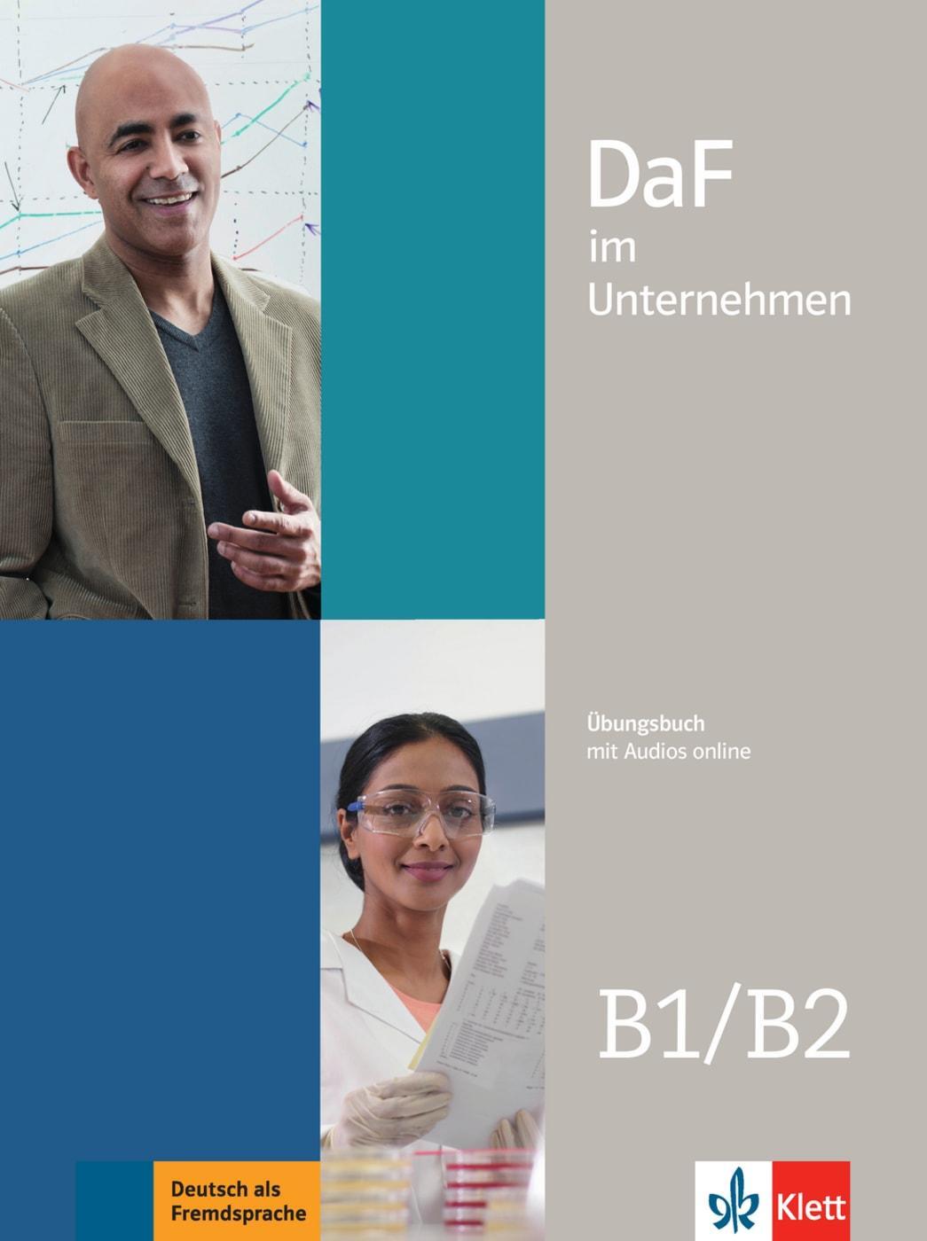 Cover: 9783126764643 | DaF im Unternehmen B1-B2. Übungsbuch + Audios online | Fügert (u. a.)