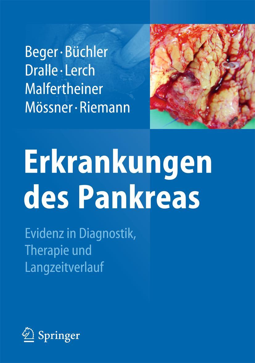 Cover: 9783642379635 | Erkrankungen des Pankreas | Hans G. Beger (u. a.) | Buch | xxvi | 2013