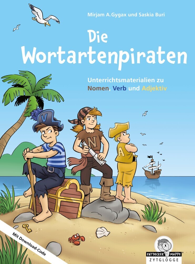 Cover: 9783729651296 | Die Wortartenpiraten, m. Audio | Mirjam A. Gygax (u. a.) | 176 S.