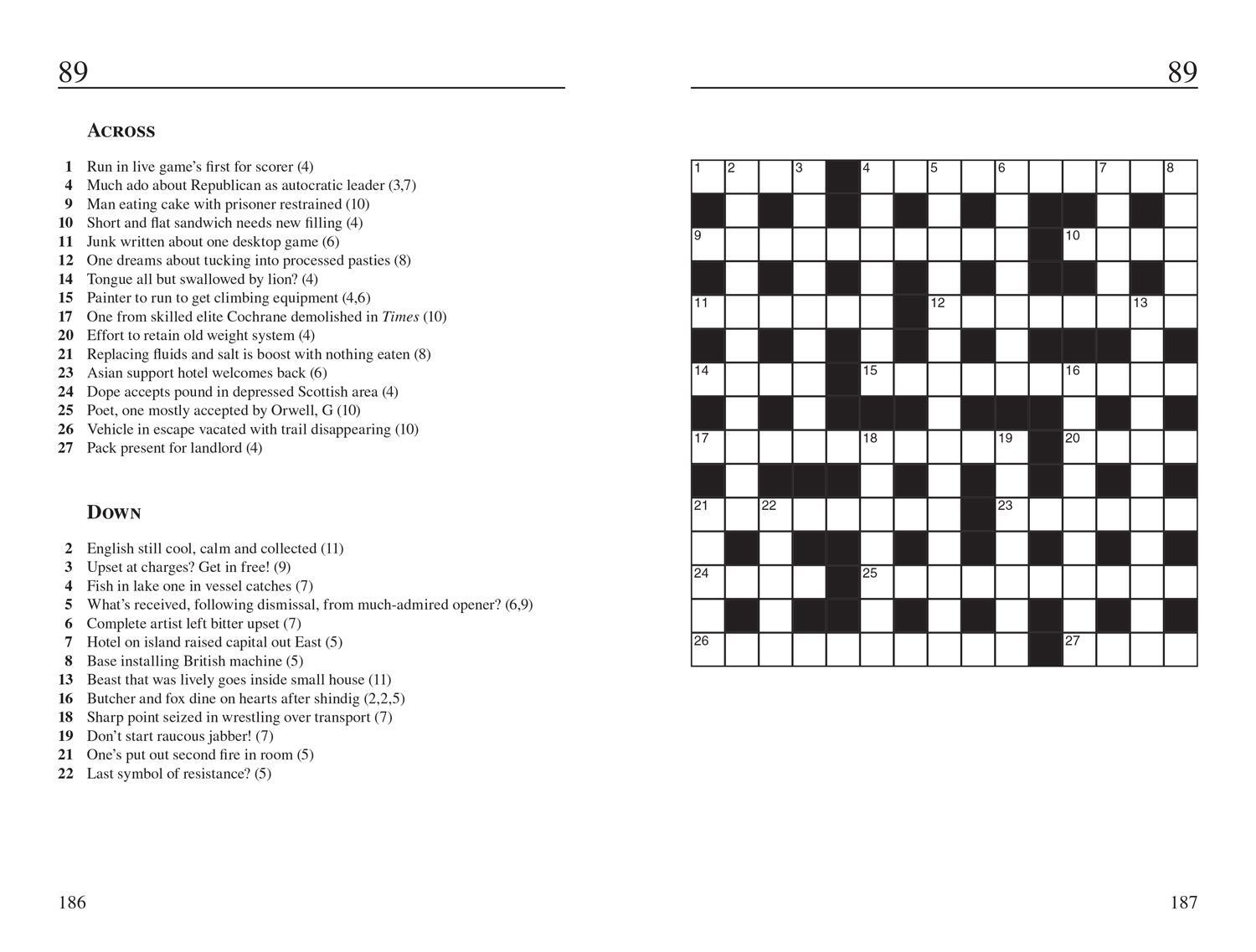 Bild: 9780008472757 | The Times Cryptic Crossword Book 26 | The Times Mind Games (u. a.)
