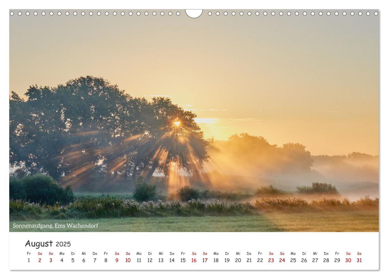 Bild: 9783457228180 | Emsland Impressionen (Wandkalender 2025 DIN A3 quer), CALVENDO...