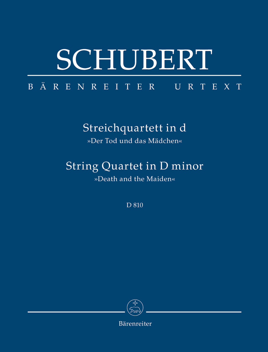 Cover: 9790006202607 | Streichquartett d-Moll D 810 "Der Tod und das | Bärenreiter Verlag