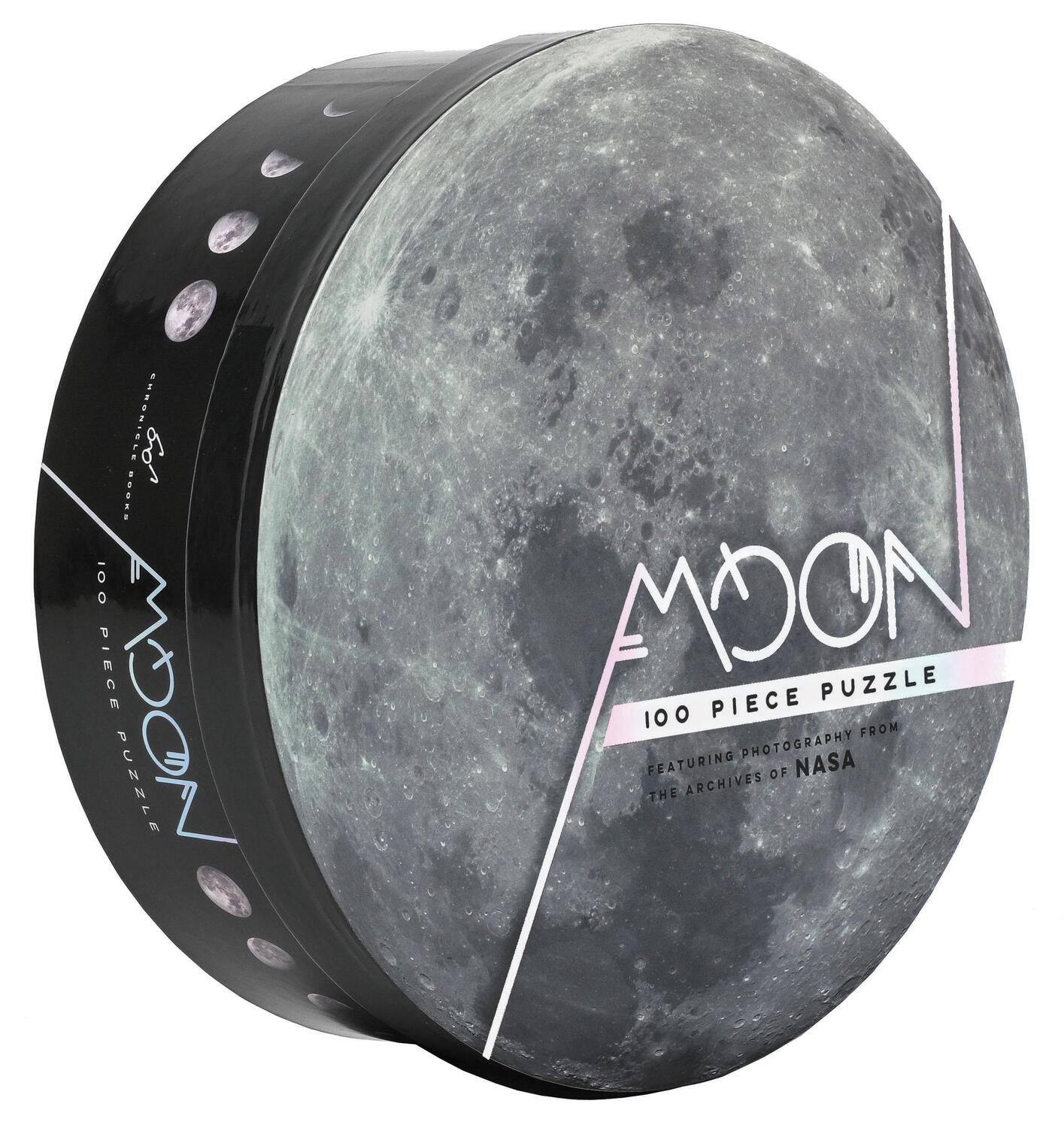 Cover: 9781452176390 | 100 Piece Moon Puzzle: Featuring Photography from the Archives of...