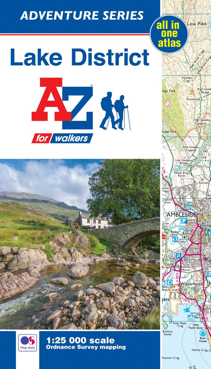 Cover: 9781782573203 | Lake District Adventure Atlas | A-Z Maps | Taschenbuch | Englisch
