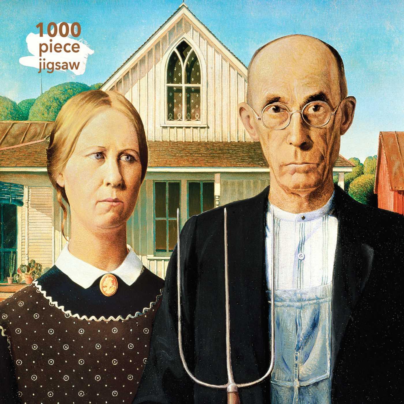 Cover: 9781786644916 | Adult Jigsaw Puzzle Grant Wood: American Gothic | Stück | 1 S. | 2018