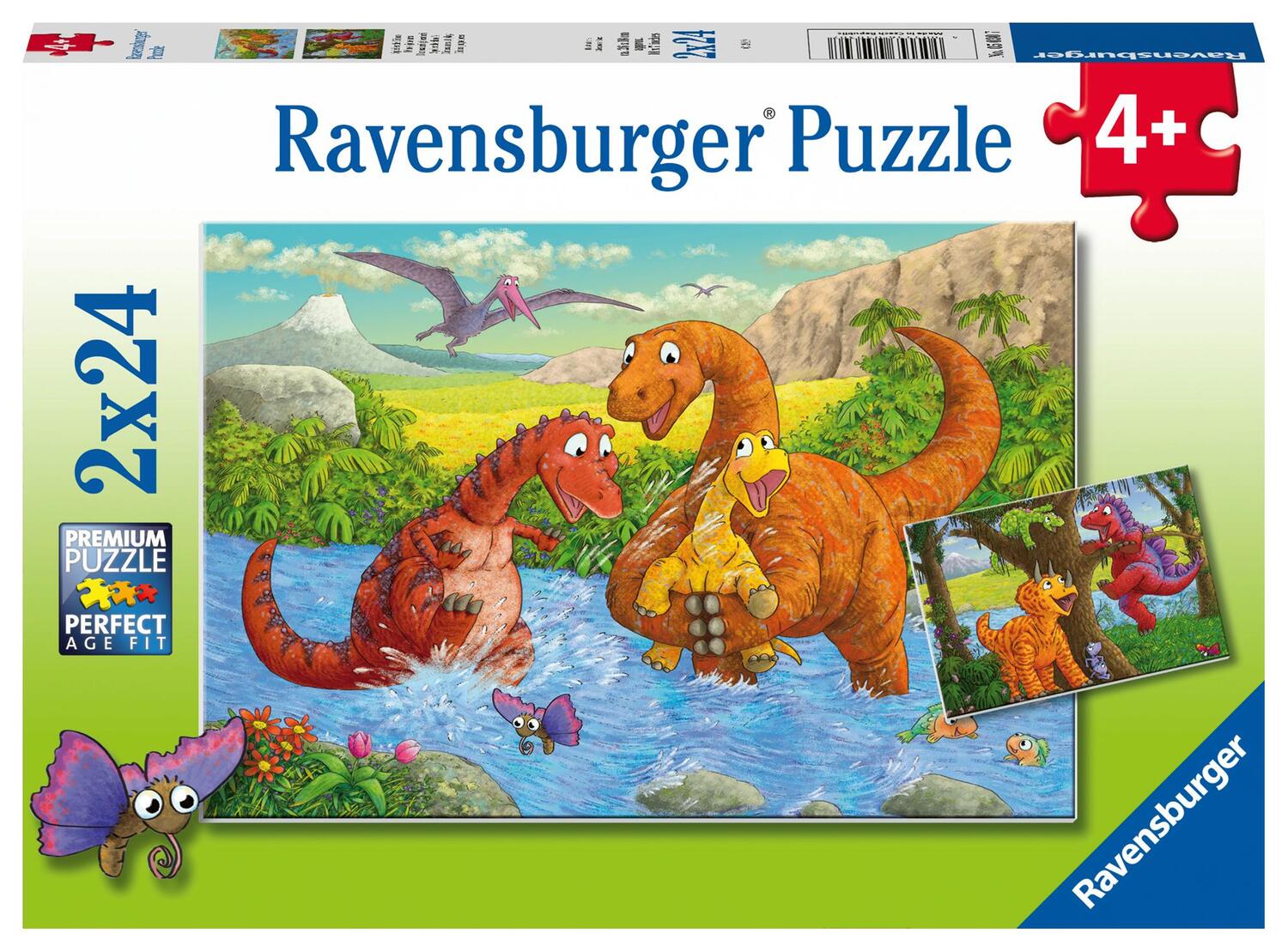 Cover: 4005556050307 | Ravensburger Kinderpuzzle - 05030 Spielende Dinos - Puzzle für...