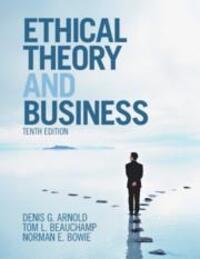 Cover: 9781108435260 | Ethical Theory and Business | Denis G Arnold (u. a.) | Taschenbuch