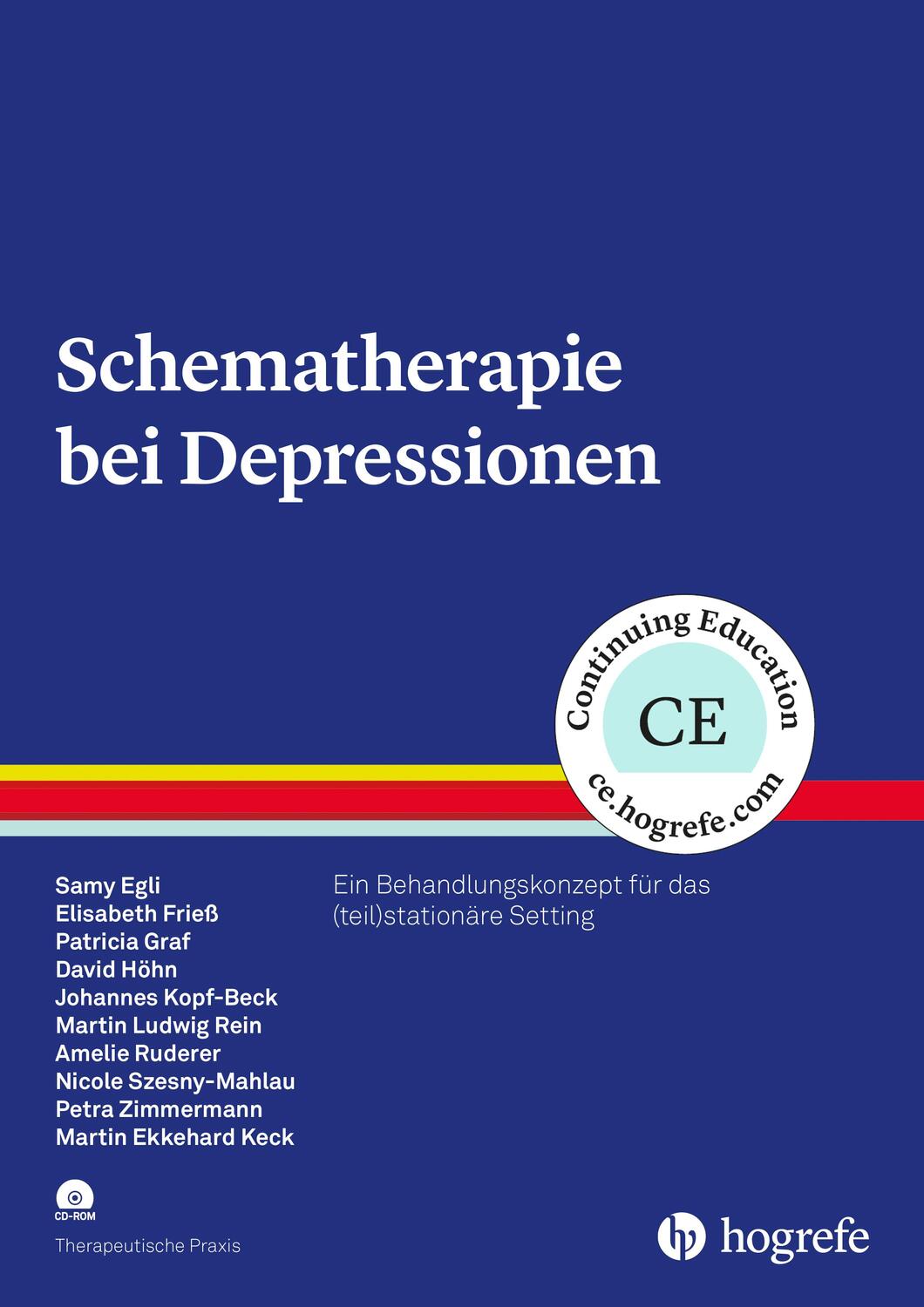 Cover: 9783801729714 | Schematherapie bei Depressionen | Samy Egli (u. a.) | Taschenbuch