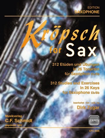 Cover: 9790500333104 | Kröpsch for Sax (B/Es) für Saxophon | C.F. Schmidt Musikverlag