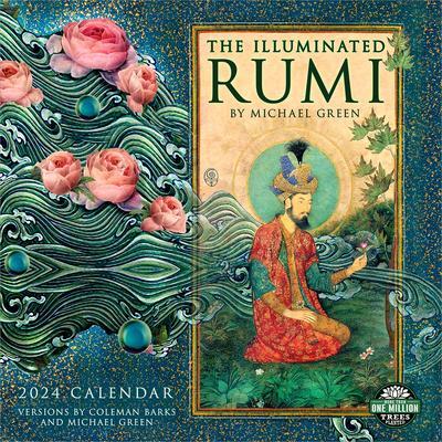 Cover: 9798898000035 | Illuminated Rumi 2024 Wall Calendar | By Michael Green | Kalender