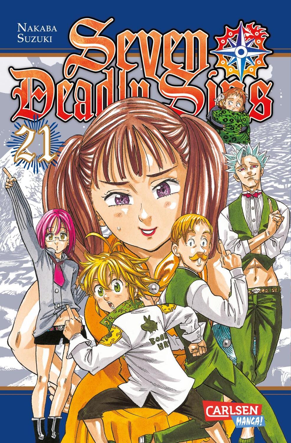 Cover: 9783551734914 | Seven Deadly Sins 21 | Suzuki Nakaba | Taschenbuch | Seven Deadly Sins