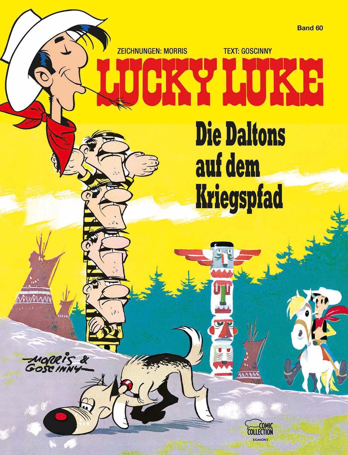 Cover: 9783770438150 | Lucky Luke 60 - Die Daltons auf dem Kriegspfad | René Goscinny | Buch