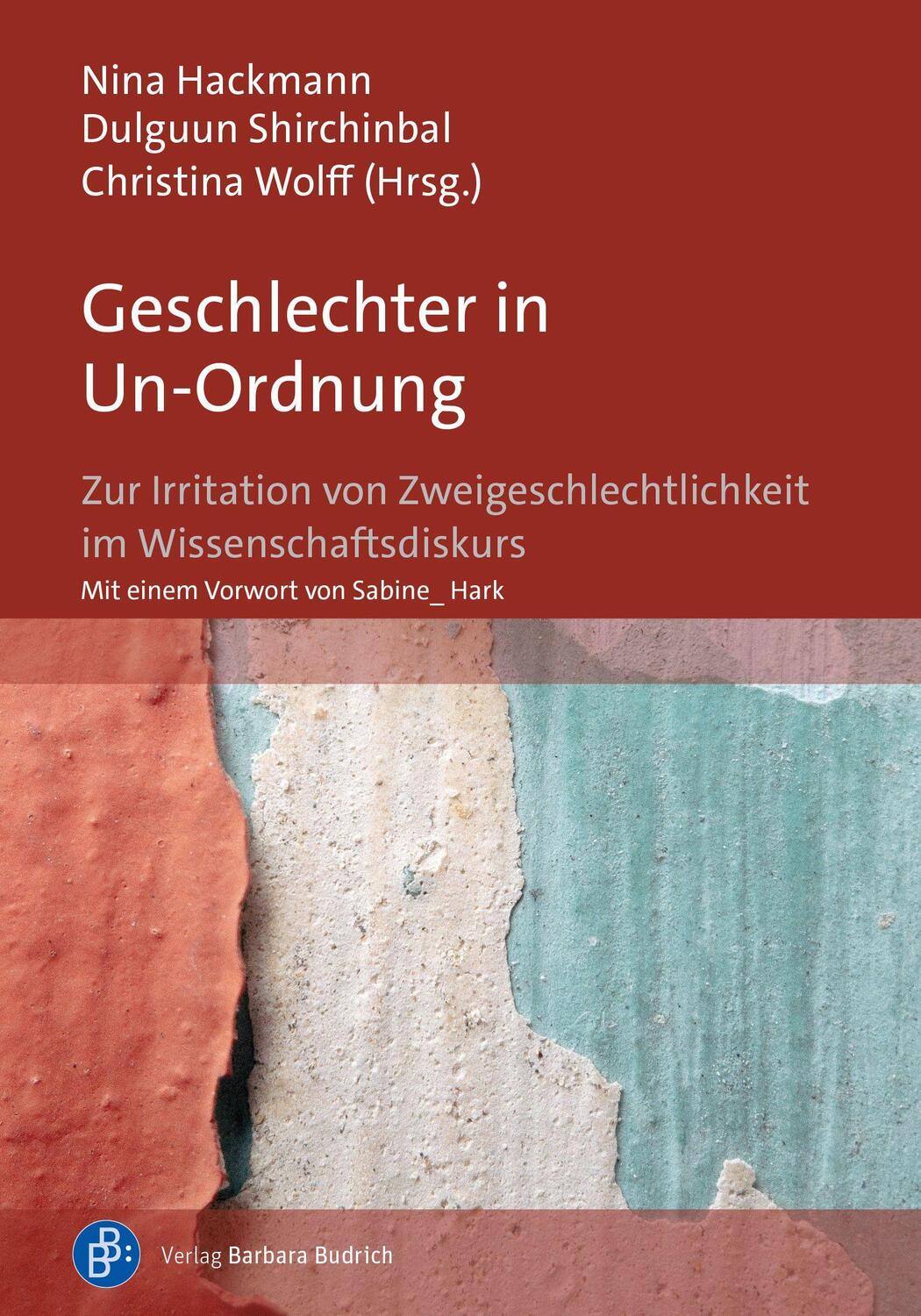 Cover: 9783847426790 | Geschlechter in Un-Ordnung | Nina Hackmann (u. a.) | Taschenbuch