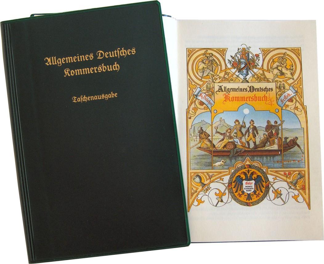 Cover: 9783885713616 | Allgemeines Deutsches Kommersbuch | Michael Foshag | Buch | Deutsch