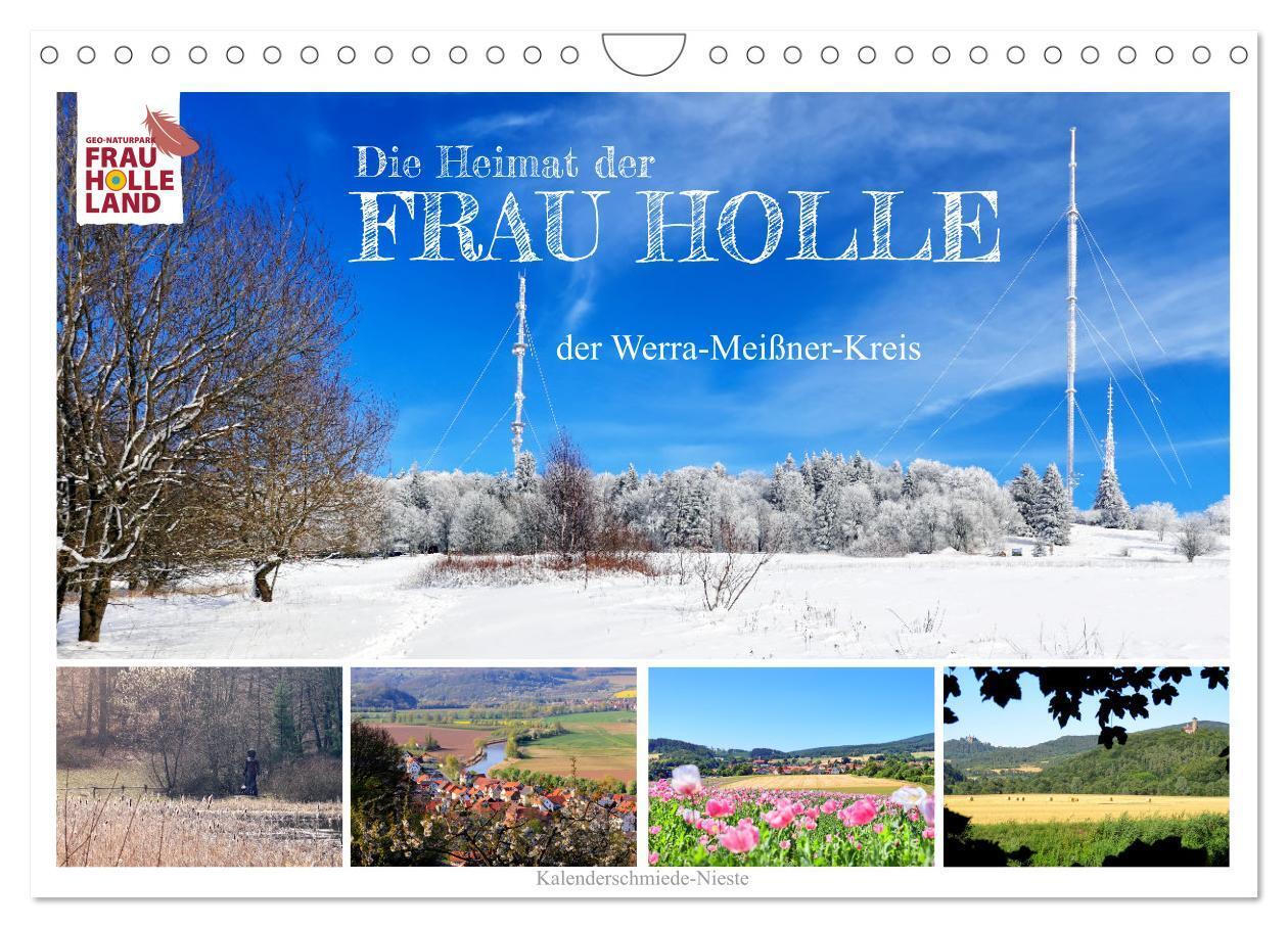 Cover: 9783675928442 | Die Heimat der Frau Holle (Wandkalender 2024 DIN A4 quer), CALVENDO...