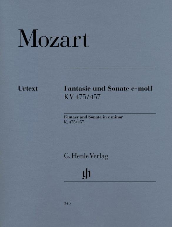 Cover: 9790201803456 | Mozart, Wolfgang Amadeus - Fantasie und Sonate c-moll KV 475/457