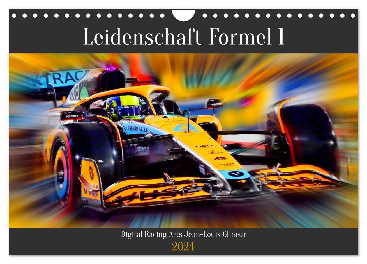 Cover: 9783675823136 | Leidenschaft Formel 1 (Wandkalender 2024 DIN A4 quer), CALVENDO...