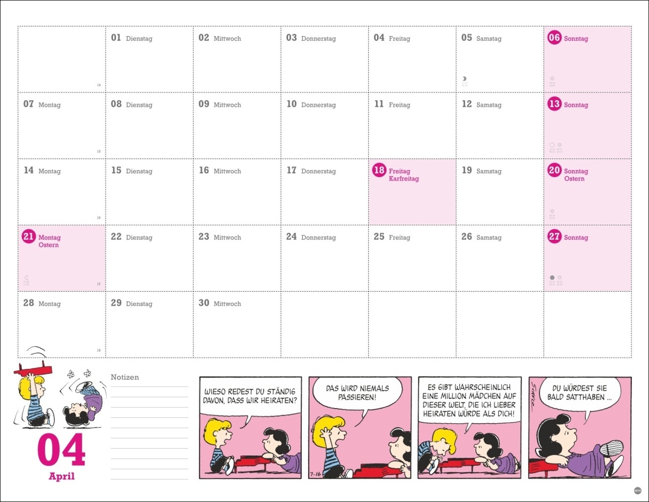 Bild: 9783756405244 | Peanuts Monatsplaner 2025 | Kalender | Spiralbindung | 15 S. | Deutsch