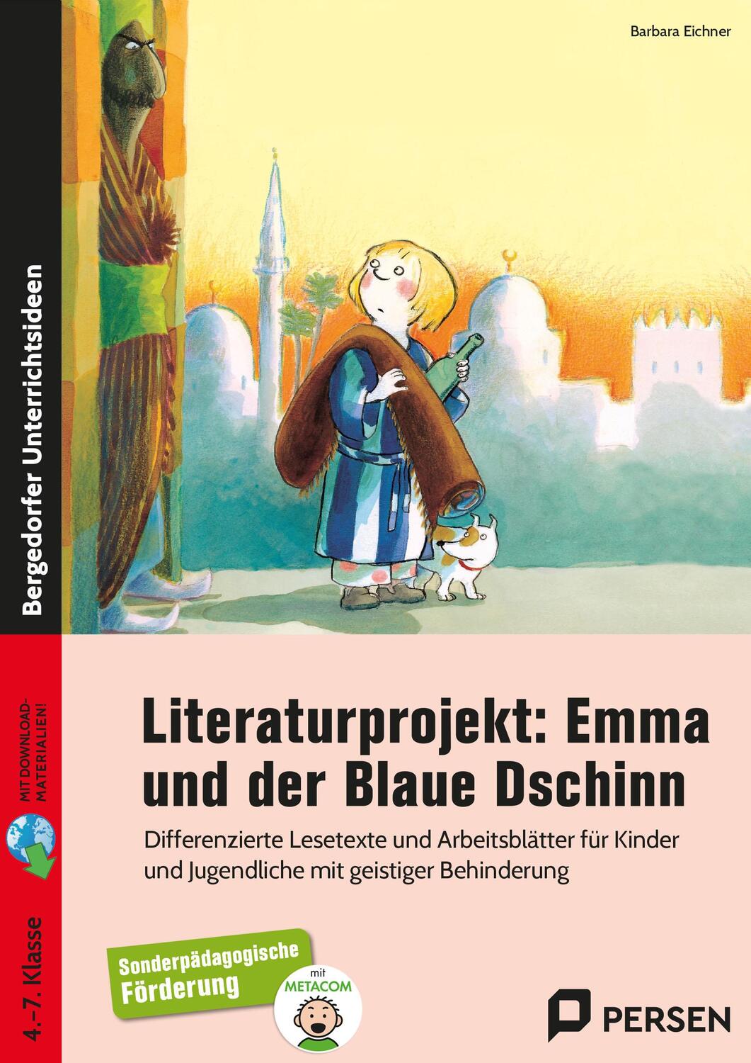 Cover: 9783403207559 | Literaturprojekt: Emma und der Blaue Dschinn | Barbara Eichner | 2021