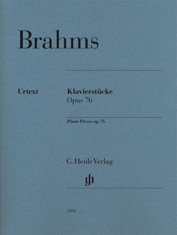 Cover: 9790201811840 | Piano Pieces op. 76 | Instrumentation: Piano solo | Johannes Brahms