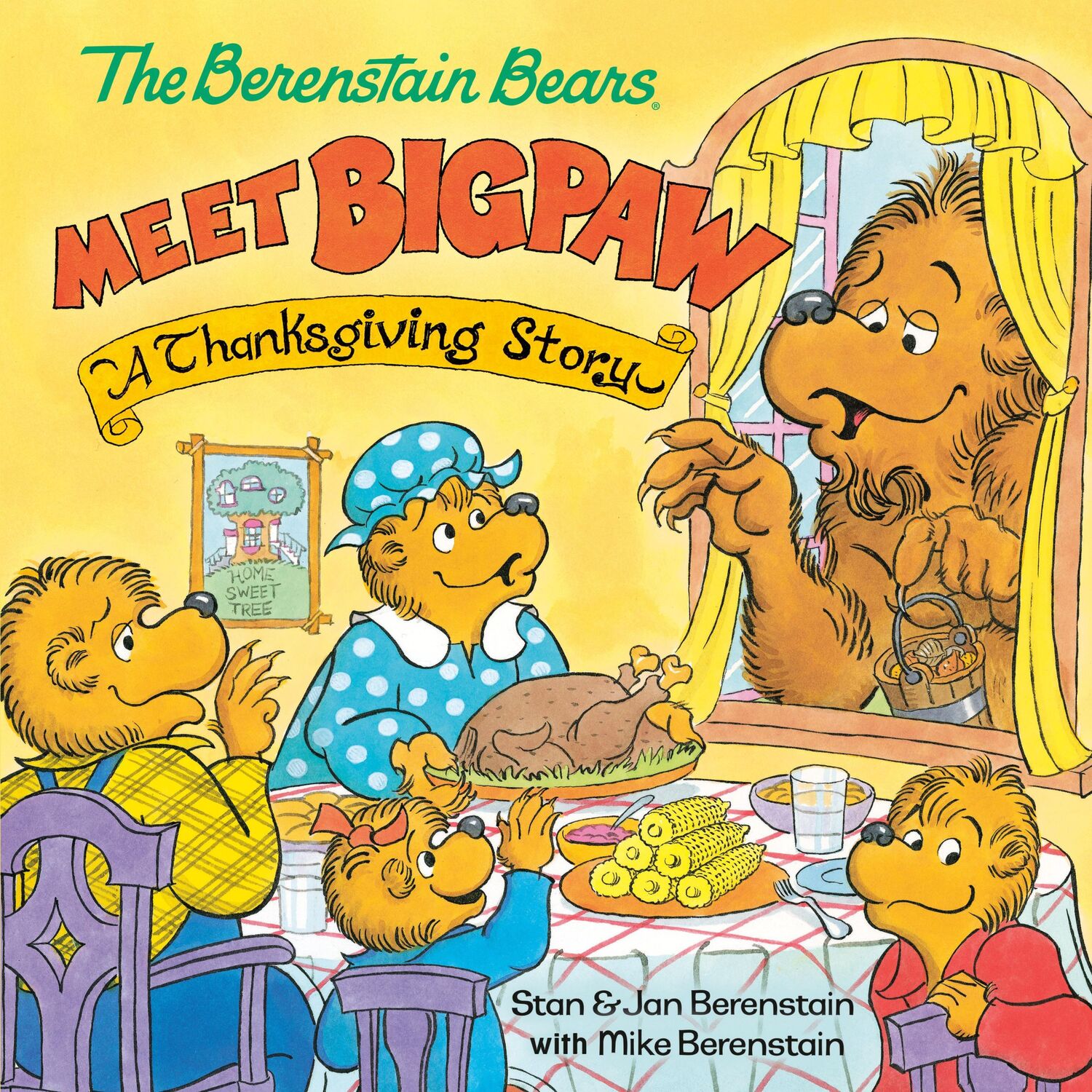 Cover: 9780593487082 | The Berenstain Bears Meet Bigpaw: A Thanksgiving Story (Berenstain...