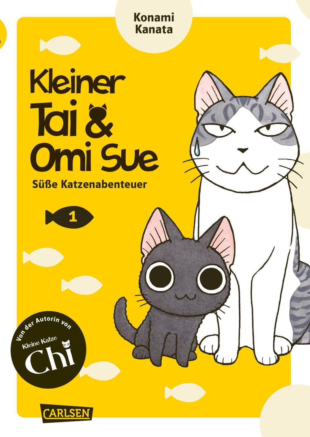 Cover: 9783551765079 | Kleiner Tai &amp; Omi Sue - Süße Katzenabenteuer 1 | Konami Kanata | Buch