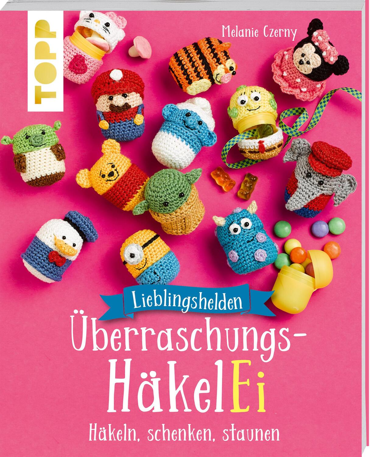 Cover: 9783735871107 | Lieblingshelden Überraschungs-HäkelEi (kreativ.kompakt.) | Czerny