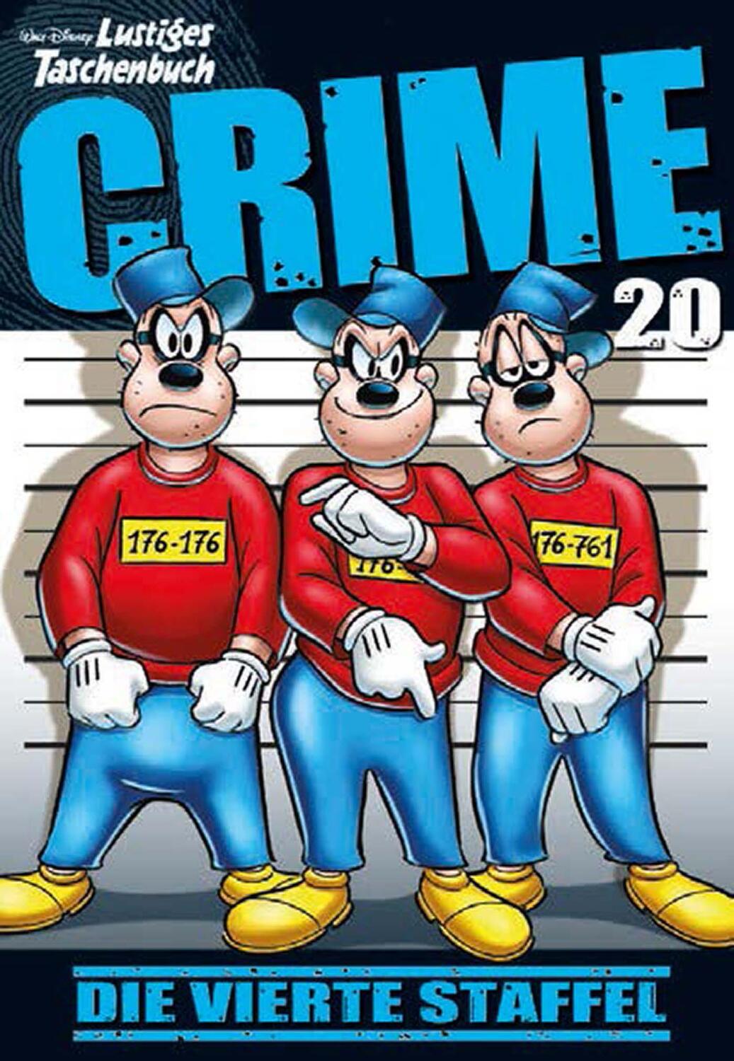 Cover: 9783841325365 | Lustiges Taschenbuch Crime 20 | Die vierte Staffel | Disney | Buch