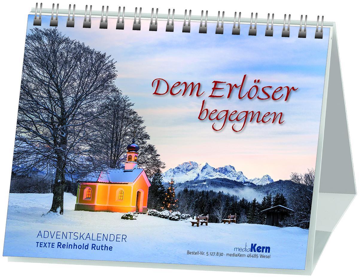 Cover: 9783842978300 | Dem Erlöser begegnen | Adventskalender | Reinhold Ruthe | Kalender