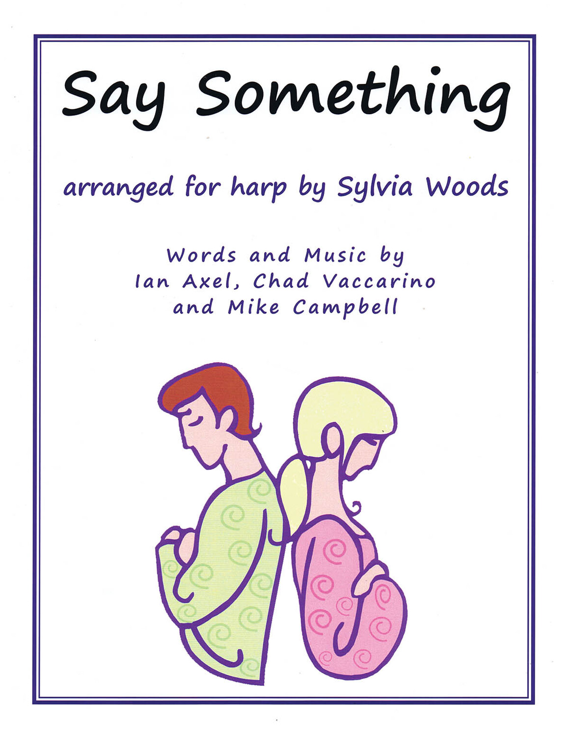 Cover: 888680025564 | Say Something | Arranged for Harp | Harp | Buch | 2014 | Sylvia Woods
