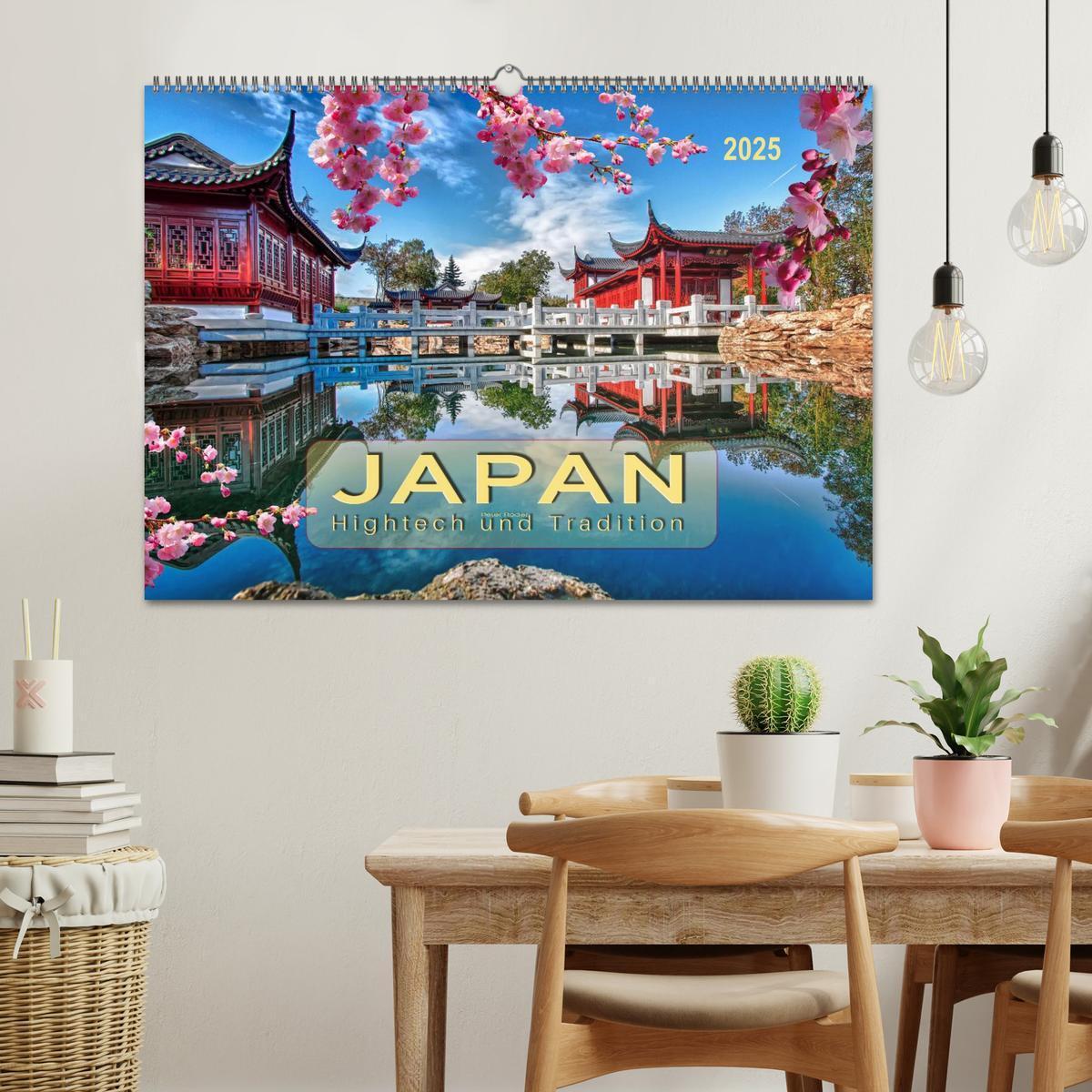 Bild: 9783435476916 | Japan - Hightech und Tradition (Wandkalender 2025 DIN A2 quer),...