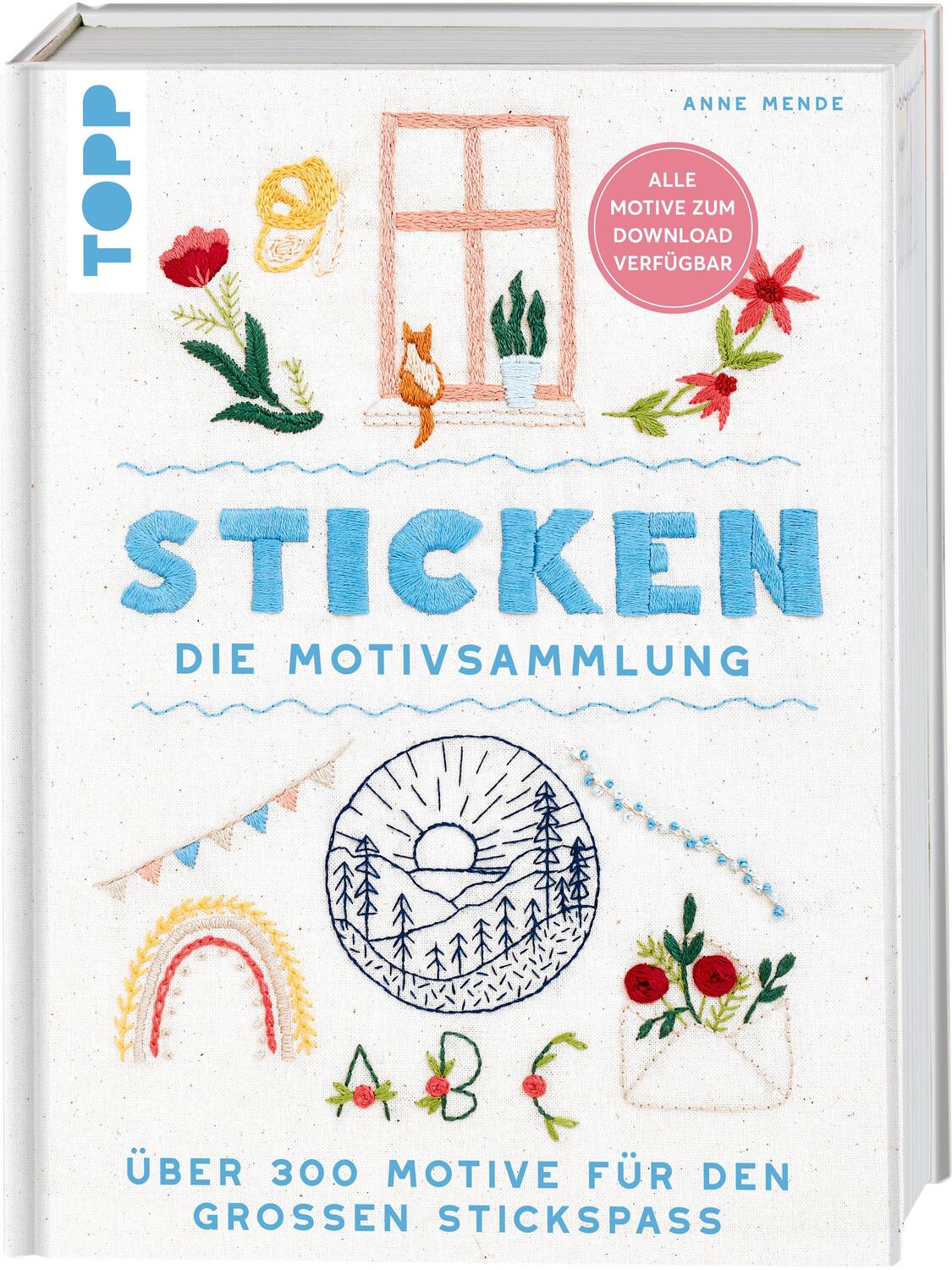 Cover: 9783735870568 | Sticken. Die Motivsammlung | Anne Mende | Buch | 144 S. | Deutsch