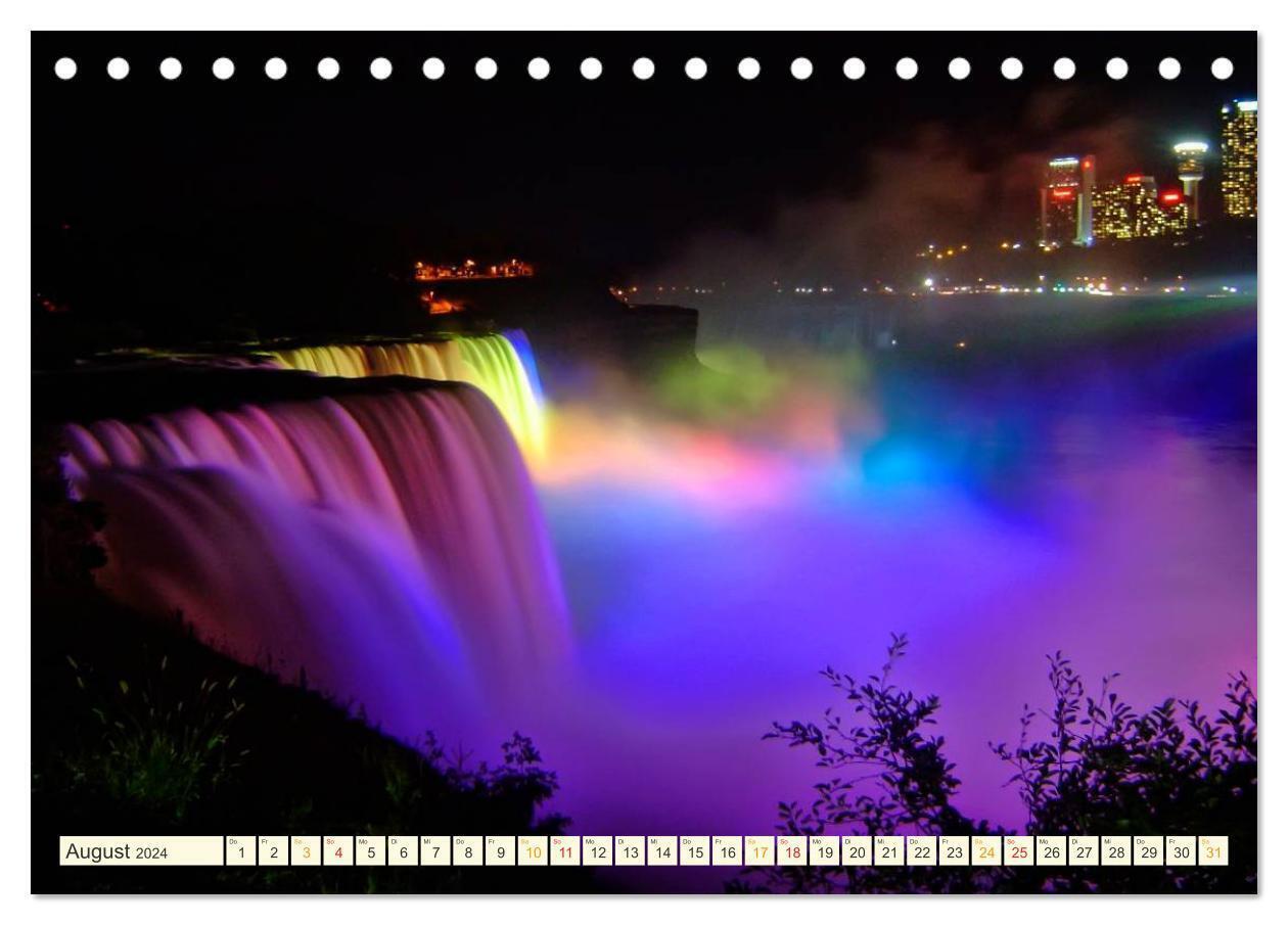 Bild: 9783383352720 | Niagarafälle - American Falls und Horseshoe Fall (Tischkalender...