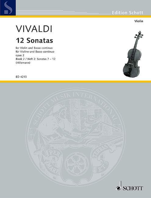 Cover: 9783795796679 | 12 Sonaten | Antonio Vivaldi | Broschüre | 66 S. | Deutsch | 1981