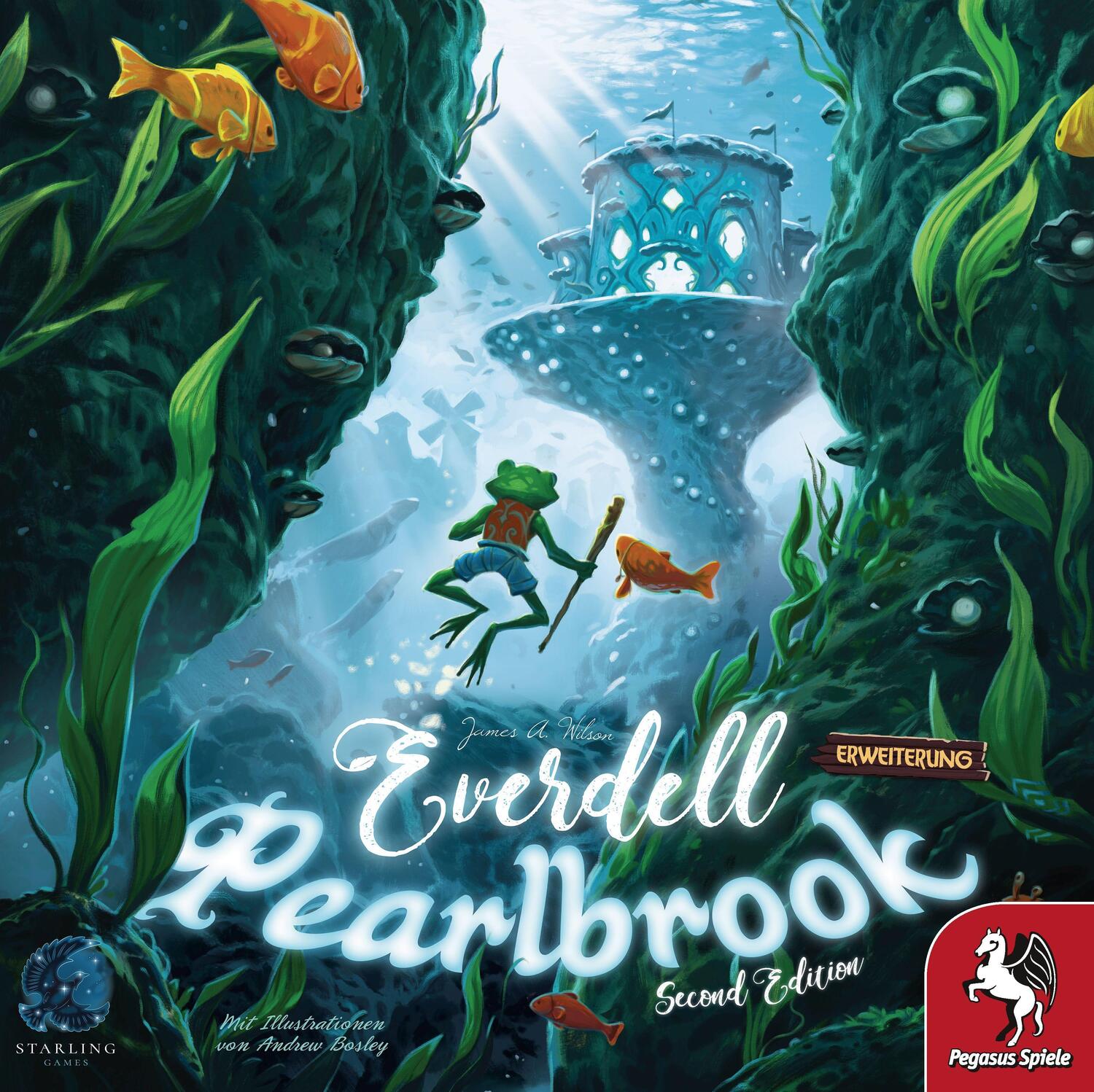 Cover: 4250231729782 | Everdell: Pearlbrook, 2. Edition (deutsche Ausgabe) | Spiel | Deutsch
