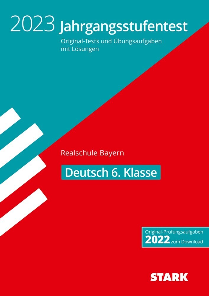 Cover: 9783849055868 | STARK Jahrgangsstufentest Realschule 2023 - Deutsch 6. Klasse - Bayern