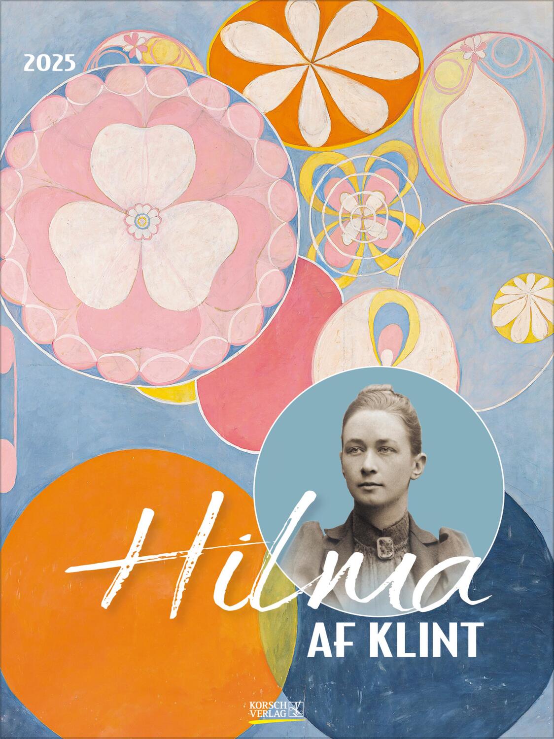 Cover: 9783731879718 | Hilma af Klint 2025 | Verlag Korsch | Kalender | 14 S. | Deutsch