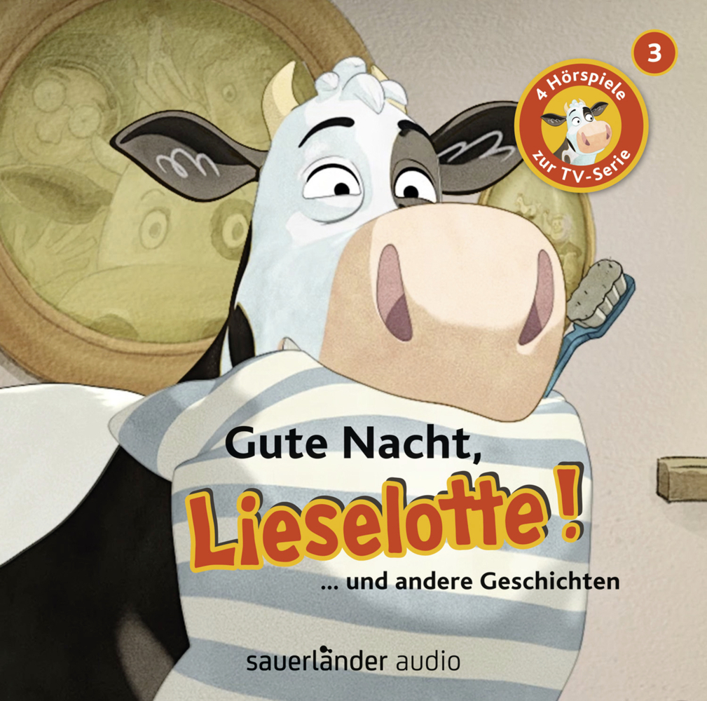 Cover: 9783839849439 | Gute Nacht, Lieselotte!, 1 Audio-CD | Vier Hörspiele - Folge 3 | CD