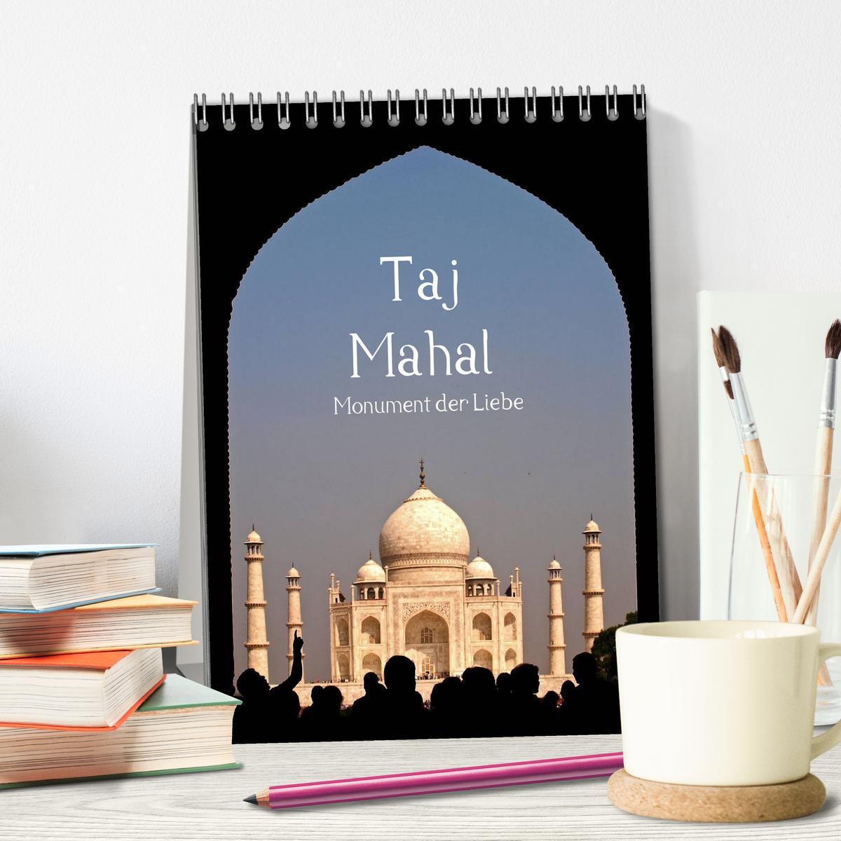 Bild: 9783457020135 | Taj Mahal - Monument der Liebe (Tischkalender 2025 DIN A5 hoch),...