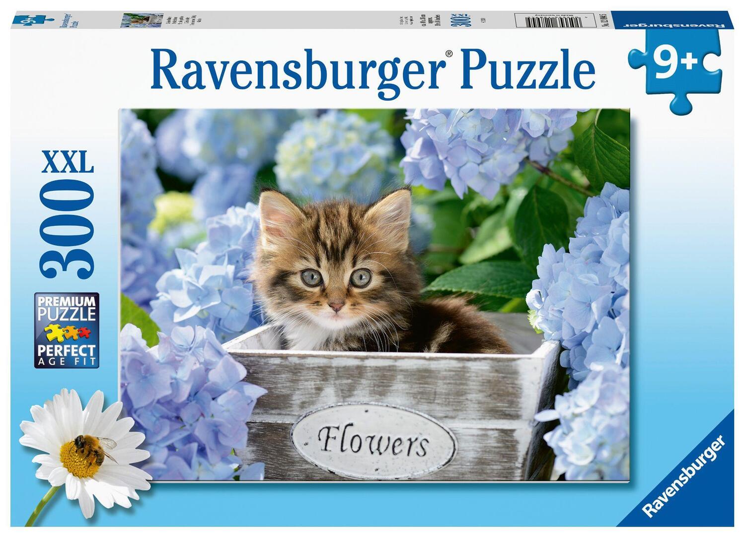 Cover: 4005556128945 | Ravensburger Kinderpuzzle - 12894 Kleine Katze - Tier-Puzzle für...