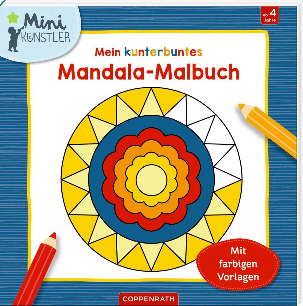 Cover: 9783649641971 | Mein kunterbuntes Mandala-Malbuch | Mit farbigen Vorlagen | Buch