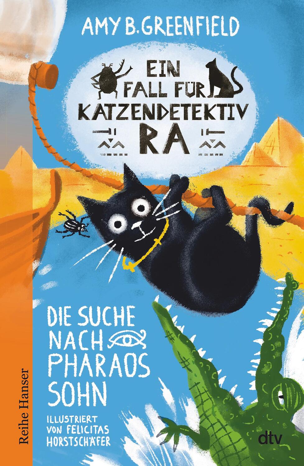 Cover: 9783423640992 | Ein Fall für Katzendetektiv Ra - Die Suche nach Pharaos Sohn | Buch