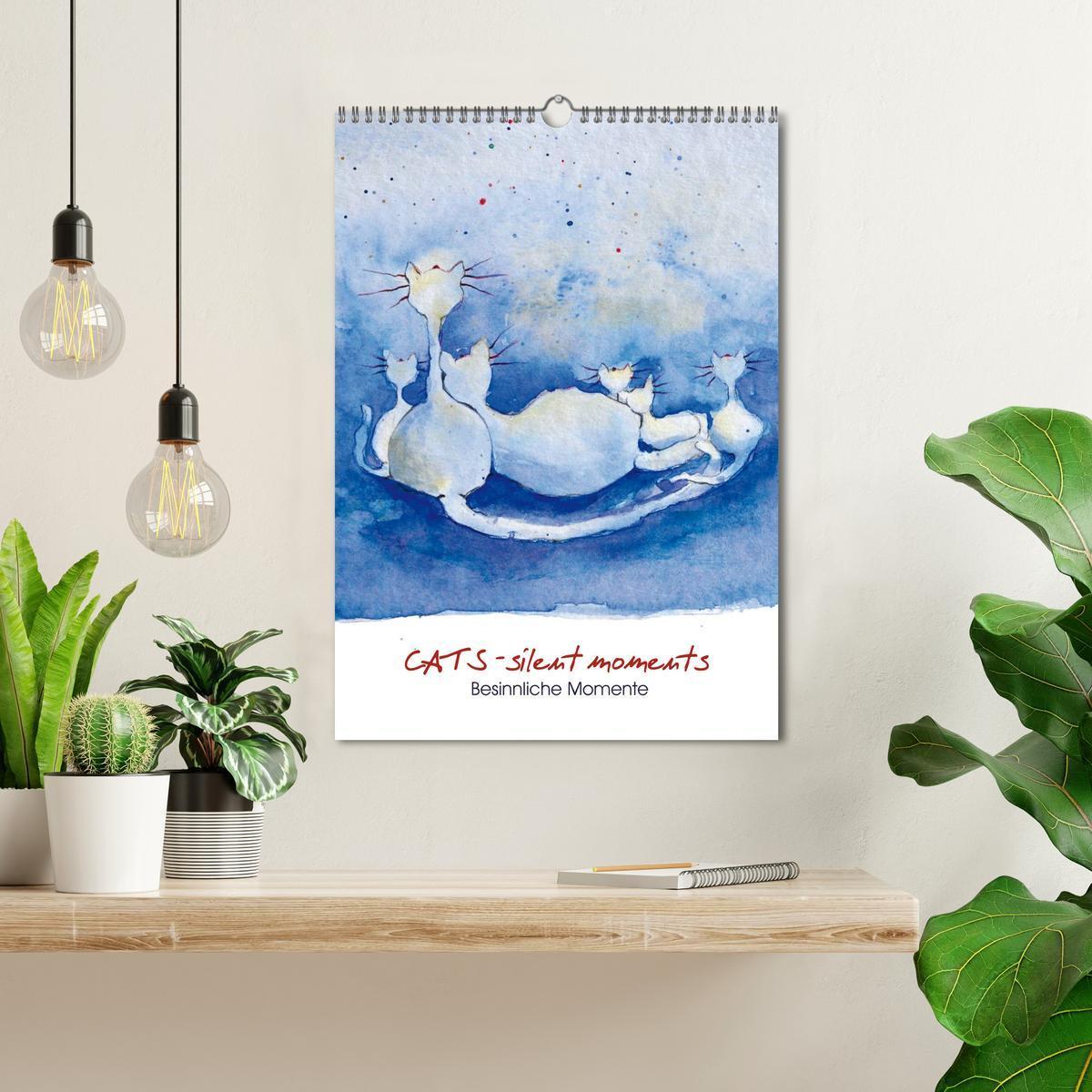 Bild: 9783435852666 | CATS - silent moments, besinnliche Momente (Wandkalender 2025 DIN...